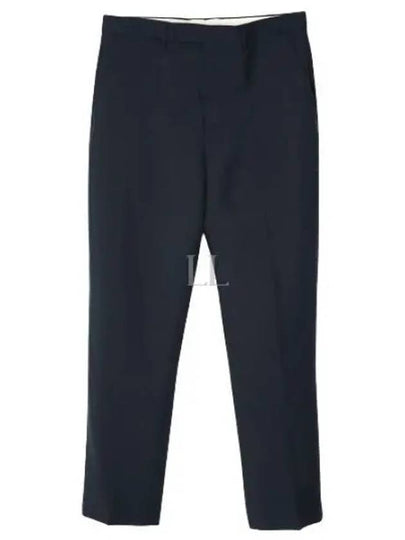 Mohair Formal Straight Pants Black - GUCCI - BALAAN 2