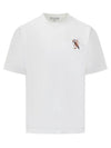 Puffin Embroidery Short Sleeve T-Shirt White - JW ANDERSON - BALAAN 1