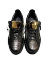 RW6000 007 Zipper Snakeskin Sneakers Black Giuseppe Zanotti - GIUSEPPE ZANOTTI - BALAAN 3