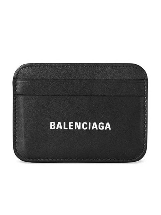 Cash Logo Card Wallet Black - BALENCIAGA - BALAAN 2