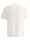 Cotton Popeline Pocket Short Sleeve Shirt White - CP COMPANY - BALAAN 3