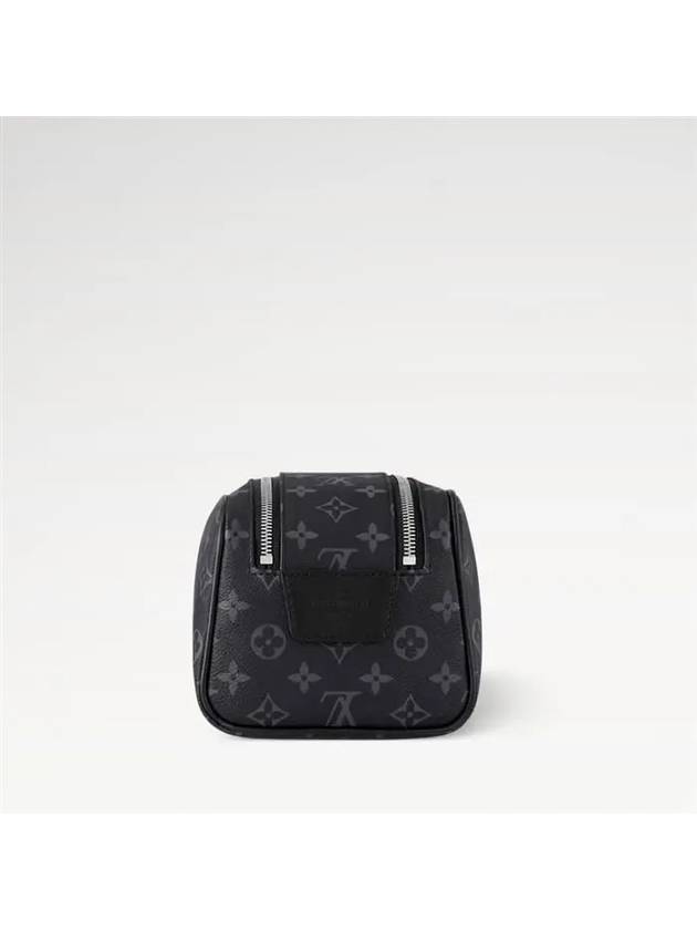 Dopp Kit Monogram Eclipse Pouch Bag Black - LOUIS VUITTON - BALAAN 7