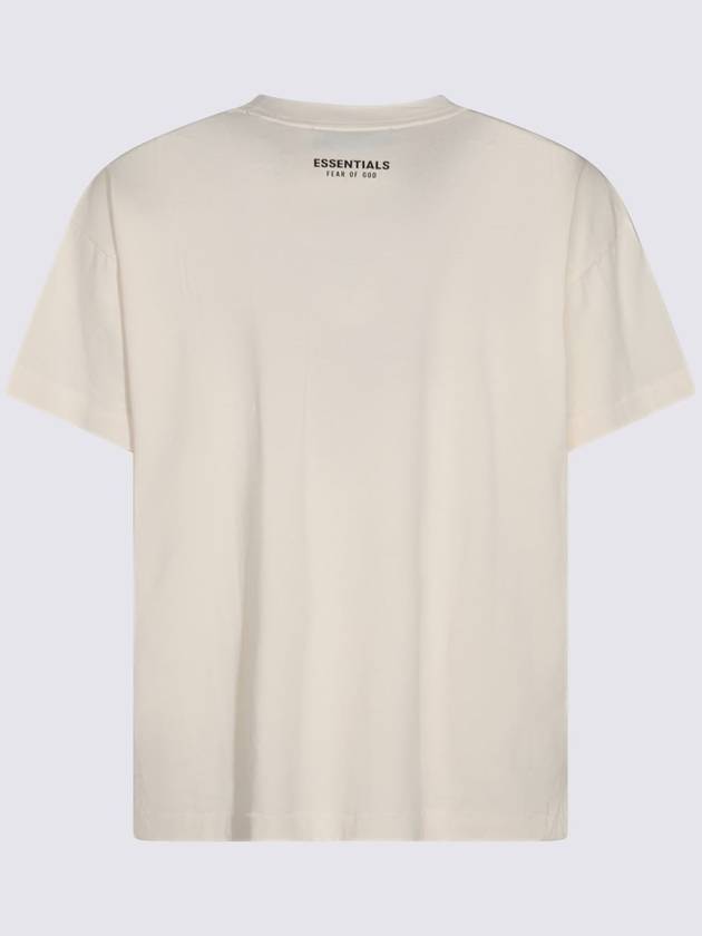 Fear Of God Essentials Beige Cotton T-Shirt - FEAR OF GOD ESSENTIALS - BALAAN 2