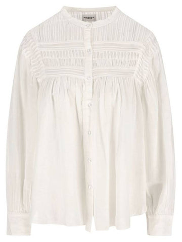 Isabel Marant Etoile Shirts White - ISABEL MARANT ETOILE - BALAAN 1