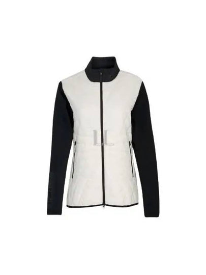 Women's Holma Quilt Hybrid Jacket Whisper White - J.LINDEBERG - BALAAN 2