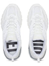 Serendipity Pro X1 Embossed Overlays Mesh Low Top SneakersWhite - DIESEL - BALAAN 4