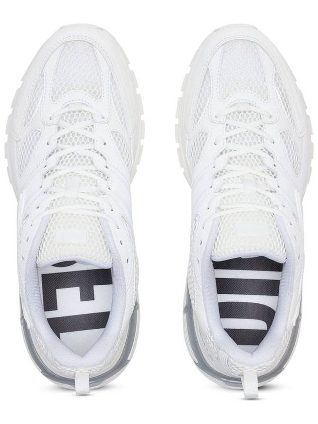 Serendipity Pro X1 Embossed Overlays Mesh Low Top SneakersWhite - DIESEL - BALAAN 4