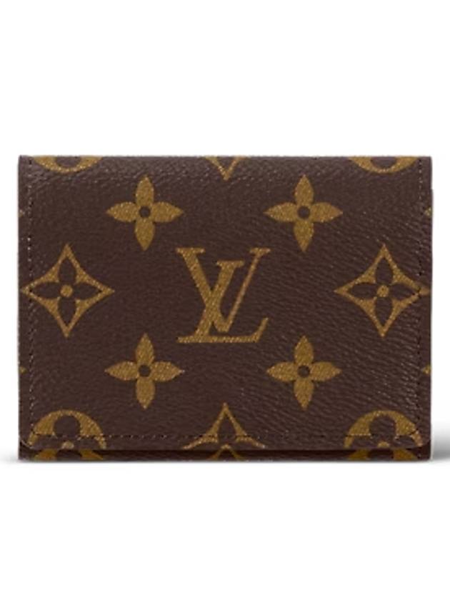 Enveloppe Carte De Visite Monogram Card Wallet Brown - LOUIS VUITTON - BALAAN 2