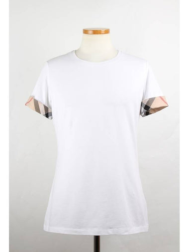 Check short sleeve T shirt L - BURBERRY - BALAAN 1