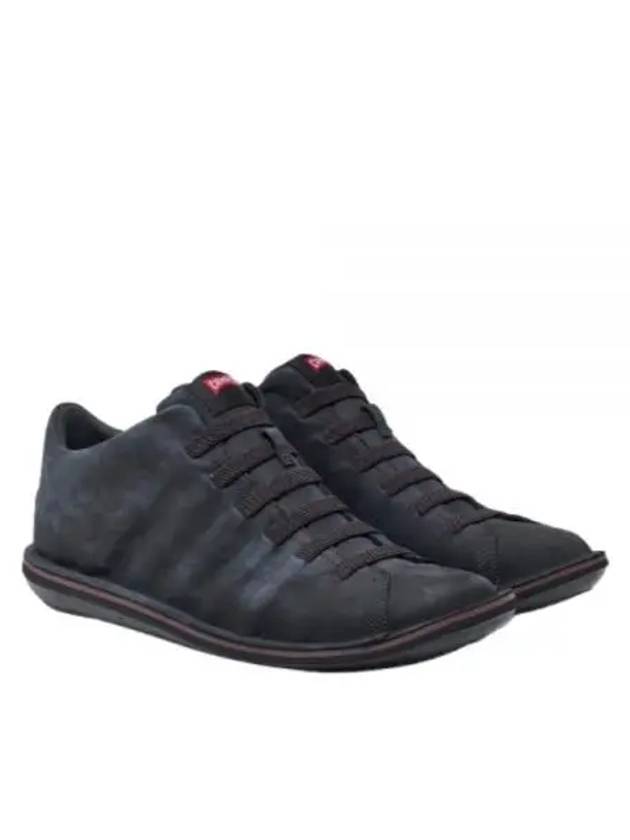 Beetle Leather Low Top Sneakers Black - CAMPER - BALAAN 2