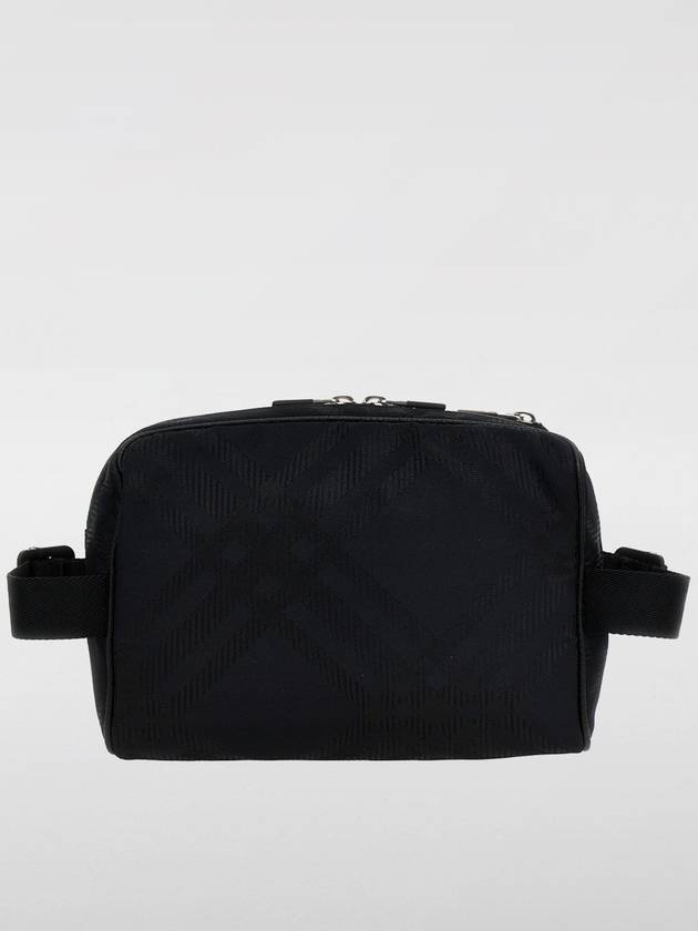 Check Jacquard Belt Bag Black - BURBERRY - BALAAN 2