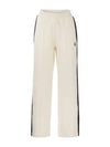 Logo Patch Cotton Track Pants White - MONCLER - BALAAN 2