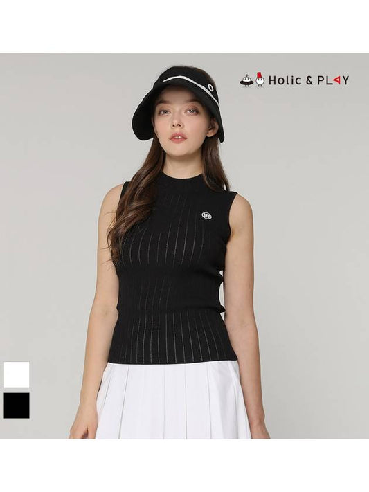 scarf tissue high neck sleeveless sweaterHD2WSW003 - HOLIC&PLAY - BALAAN 2