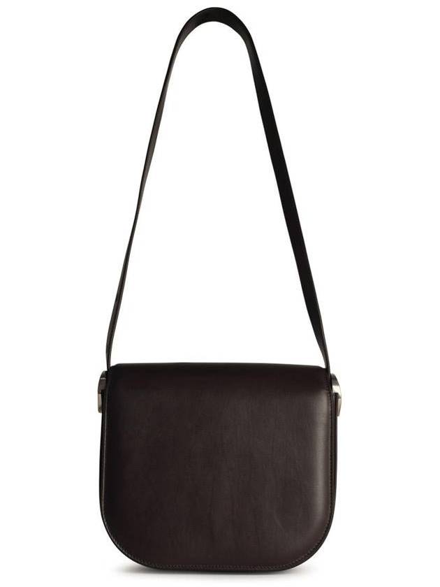 Jil Sander 'Coin' Medium Brown Leather Crossbody Bag - JIL SANDER - BALAAN 3