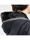 Wappen Patch Skin Touch Nylon Hooded Jacket Black - STONE ISLAND - BALAAN 4