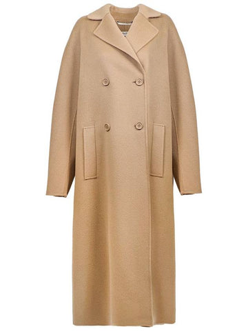 Women s Double Breasted Maxi Coat 2429016061600 045 - S MAX MARA - BALAAN 1