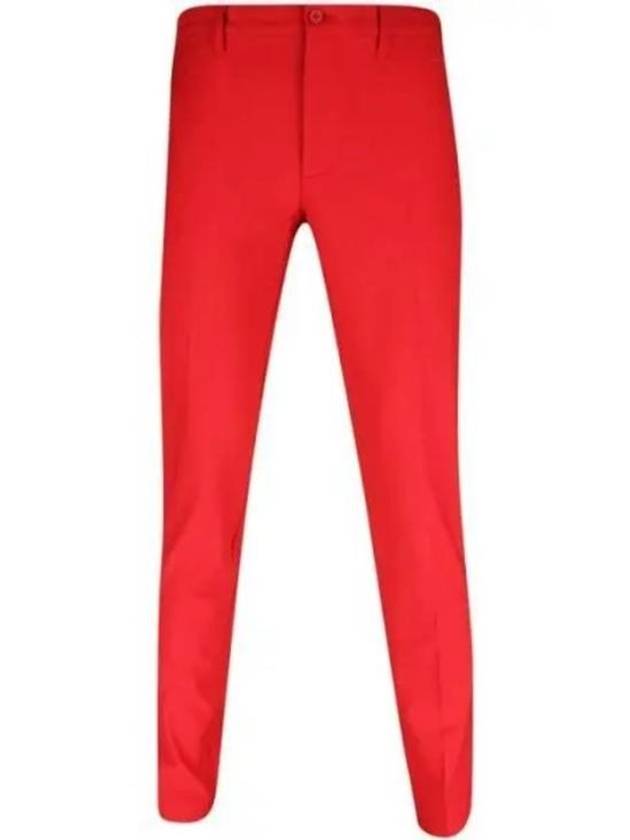 Men's Ellott Stretch Pants Barbados Cherry - J.LINDEBERG - BALAAN 1