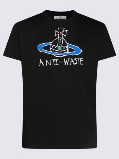 Anti Waste Short Sleeve T-Shirt Black - VIVIENNE WESTWOOD - BALAAN 2