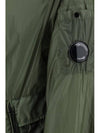 Lens Detail Hooded Jacket Green - CP COMPANY - BALAAN 5