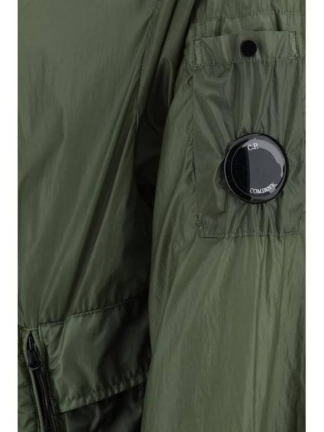 Lens Detail Hooded Jacket Green - CP COMPANY - BALAAN 5