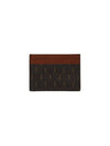 Monogram Canvas Card Wallet Brown - SAINT LAURENT - BALAAN 2