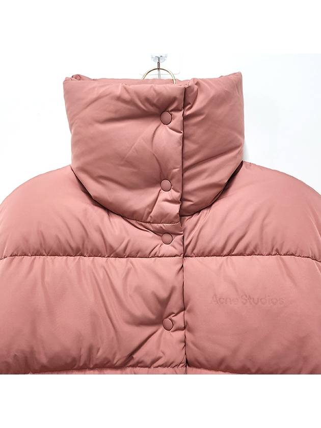 Puffer Short Padding Jacket Pink - ACNE STUDIOS - BALAAN 5