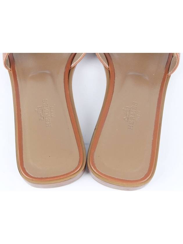 Oran slippers brown 37 240 - HERMES - BALAAN 7