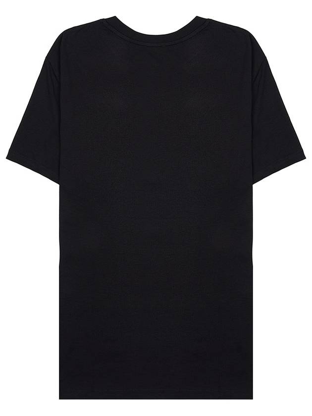 VPC Logo Organic Cotton Short Sleeve T-Shirt Black - A.P.C. - BALAAN 3