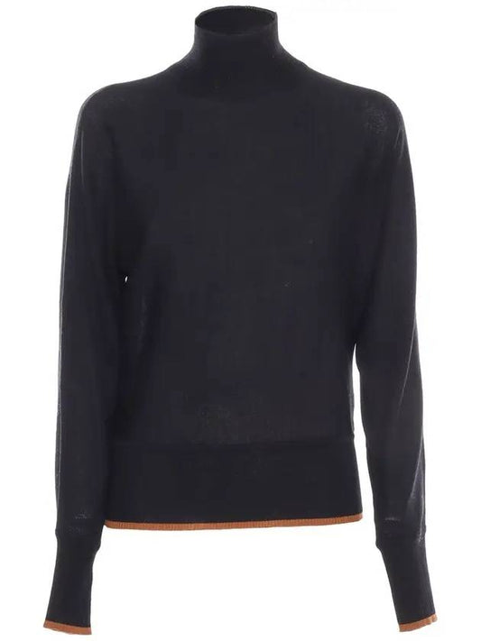 Women's Edukata Turtleneck Sweater Black - MAX MARA - BALAAN.