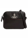 RACHEL grain leather camera shoulder bag - VIVIENNE WESTWOOD - BALAAN 1