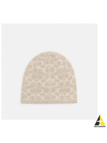 Reversible Signature Beanie CX872 TY3 - COACH - BALAAN 1