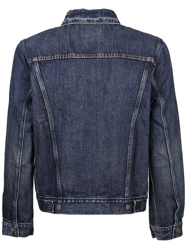 Icon Tracker Denim Jacket Blue - POLO RALPH LAUREN - BALAAN 3