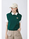 Signature Combination Jersey Vest D GREEN - MONBIRDIE GOLF - BALAAN 6