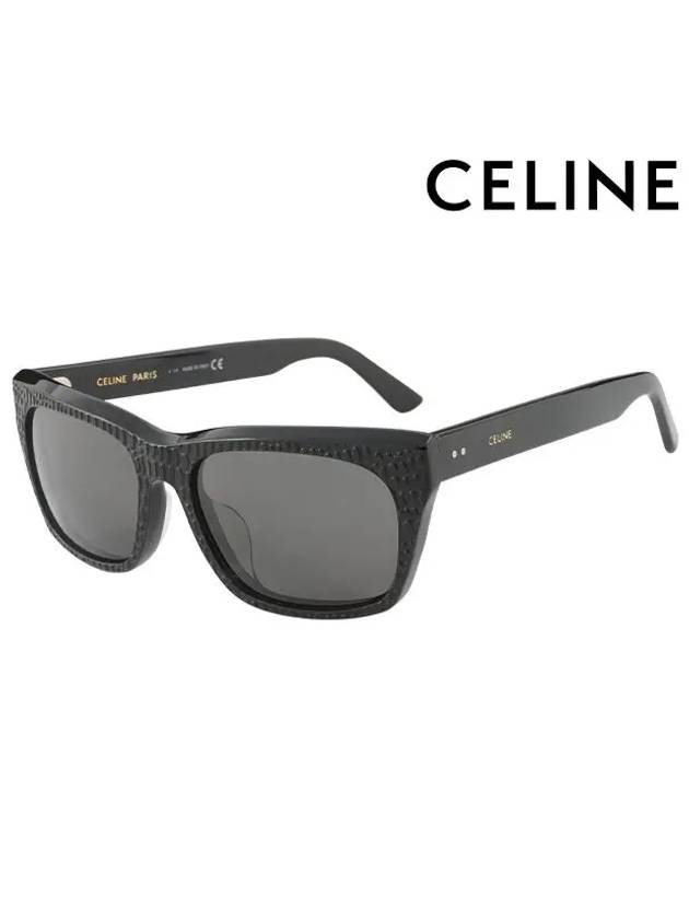 Eyewear Logo Square Sunglasses Black - CELINE - BALAAN 1