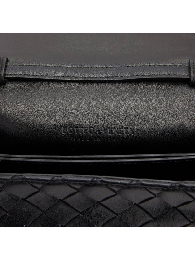 Mini Intrecciato Cross Bag Black - BOTTEGA VENETA - BALAAN 10