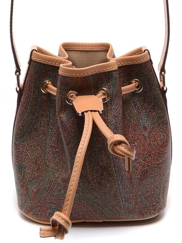 Paisley Strap Mini Bucket Bag Brown - ETRO - BALAAN 2