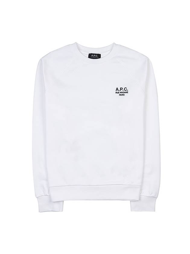 Sonia Cotton Sweatshirt White - A.P.C. - BALAAN 1