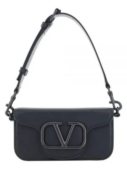 5Y0B0B63 VTQ 0NO 5Y2B0B63 Mini Rocco Calfskin Crossbody Bag - VALENTINO - BALAAN 1