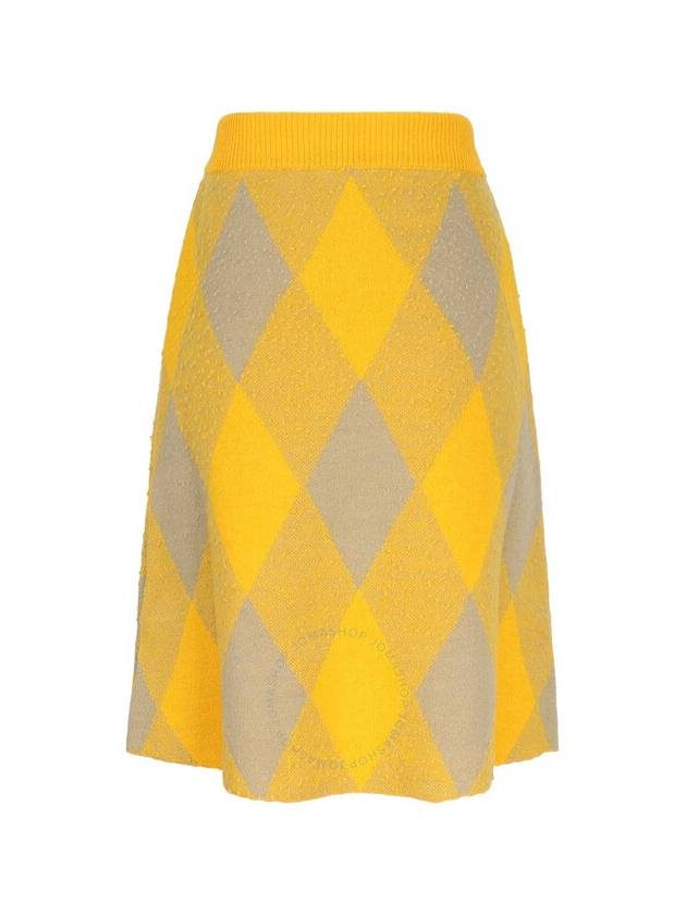 Check Plaid Brushed Skirt - BURBERRY - BALAAN 3