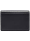 V Logo Signature Card Wallet Black - VALENTINO - BALAAN 5