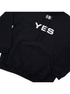 Yes No Barcode Print Hoodie Black - VETEMENTS - BALAAN 9