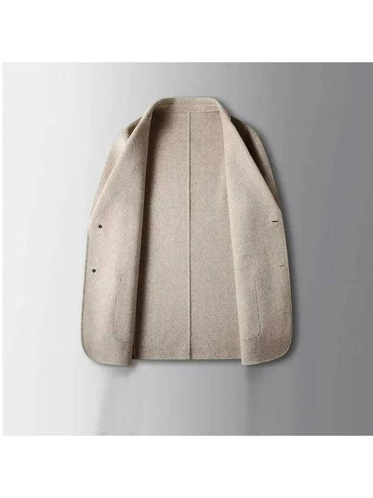 Notched lapel collar wool blend jacket JK126 - IKALOOOK - BALAAN 2