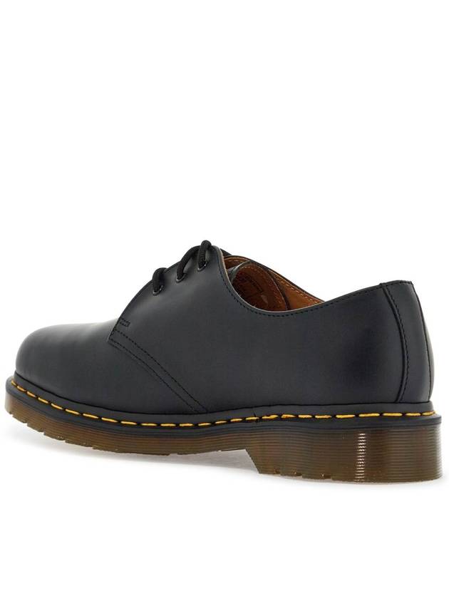 1461 Smooth 3 Hole Leather Loafers Black - DR. MARTENS - BALAAN 4