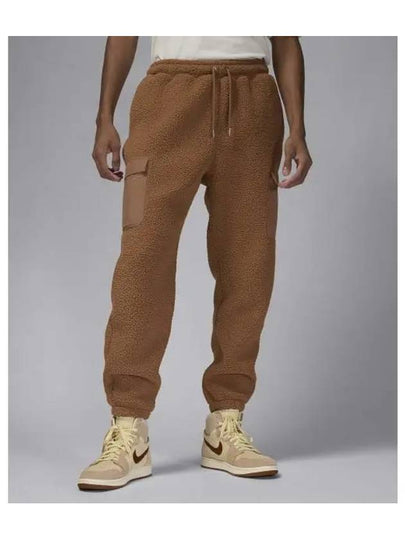 Jordan Flight High Pile Fleece Track Pants Archaeo Brown - NIKE - BALAAN 2