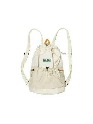 KODAK Apparel Light String Pocket Backpack IVORY - KODO - BALAAN 1