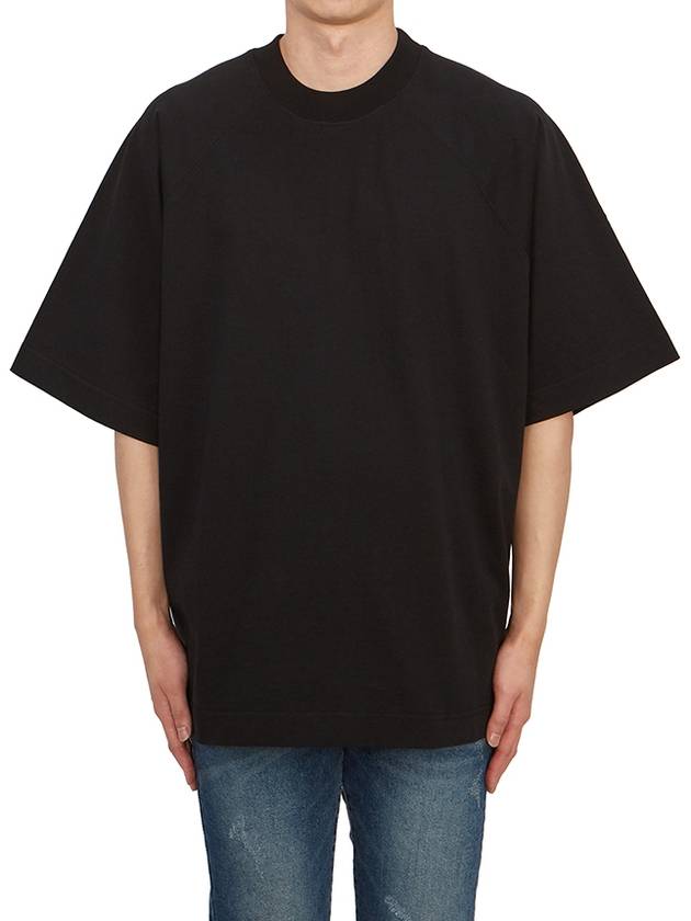 Men's short sleeve t-shirt HARLOW SNM 1160 BLACK - STUDIO NICHOLSON - BALAAN 1