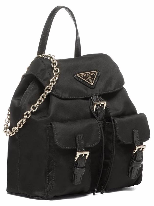 Re-Nylon Mini Backpack Black - PRADA - BALAAN 4