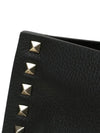 Rockstud Tote Bag Black - VALENTINO - BALAAN 8