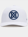 Circle G'S Stretch Twill Snapback Hat Snow - G/FORE - BALAAN 3