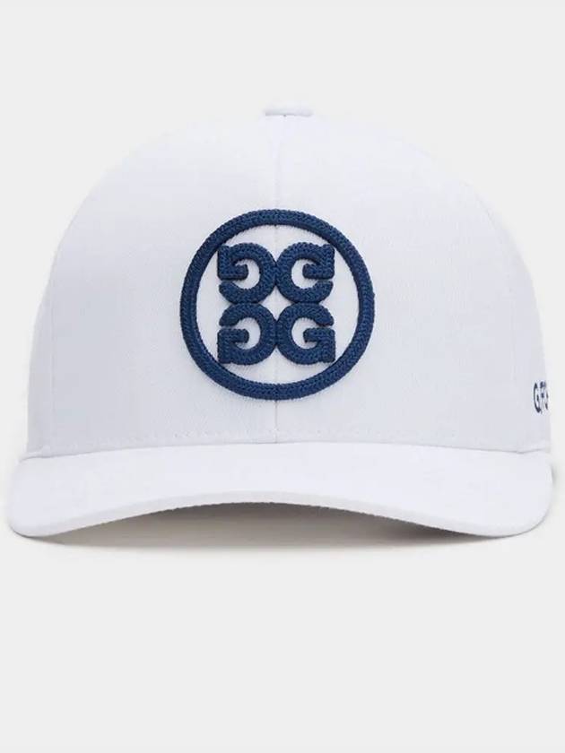 Circle G'S Stretch Twill Snapback Hat Snow - G/FORE - BALAAN 3